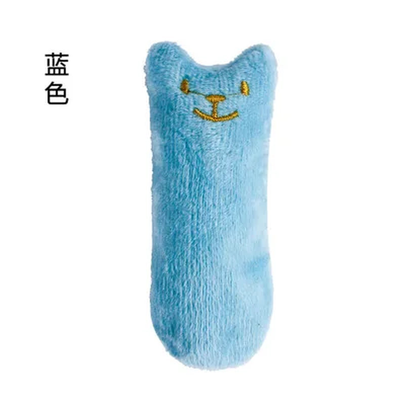Catnip Chew Toy for Cats – Funny Interactive Plush with Sound | Cat Mint Teeth-Grinding Toy for Kittens & Pets