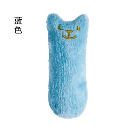 Catnip Chew Toy for Cats – Funny Interactive Plush with Sound | Cat Mint Teeth-Grinding Toy for Kittens & Pets