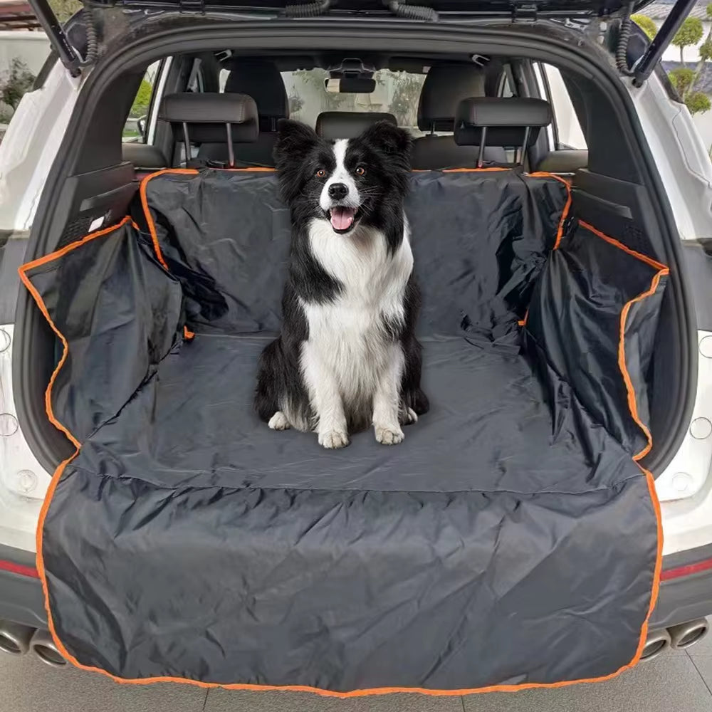 Waterproof SUV Cargo Liner – Universal Trunk and Back Seat Protector