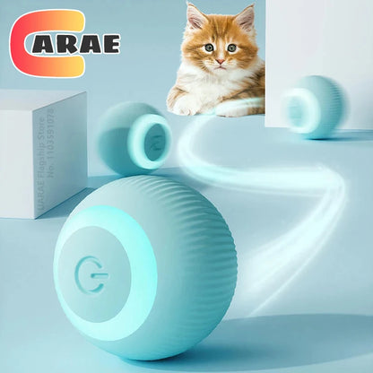 Smart Interactive Cat Toy – Automatic Electric Rolling Ball for Cats & Kittens