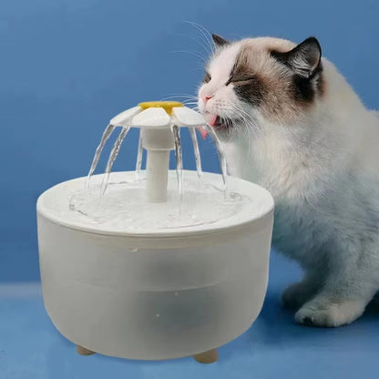 Automatic Cat Water Fountain – 1.2L USB Electric Silent Pet Water Dispenser with Filter