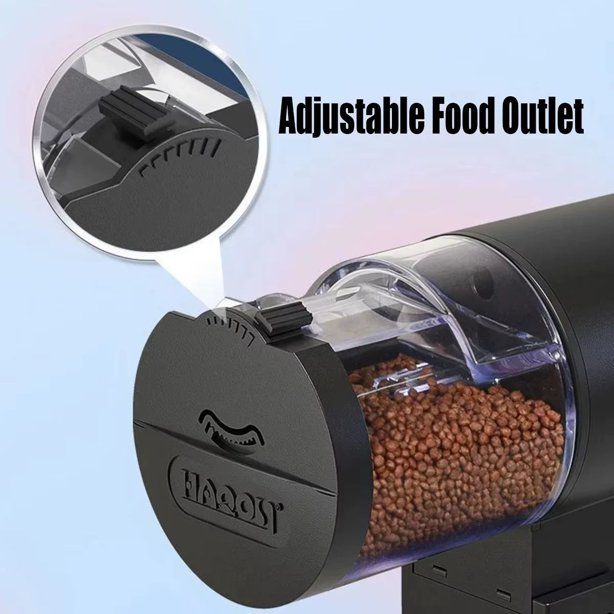 Smart Automatic Fish Feeder 100ml – Digital Timer Aquarium Food Dispenser, IP66 Waterproof