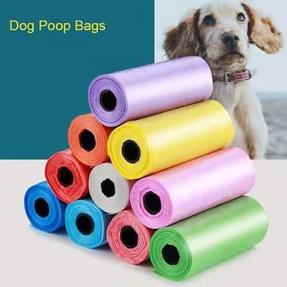 Dog Poop Bags – Outdoor Pet Waste Bags for Easy Cleaning & Refill Rolls