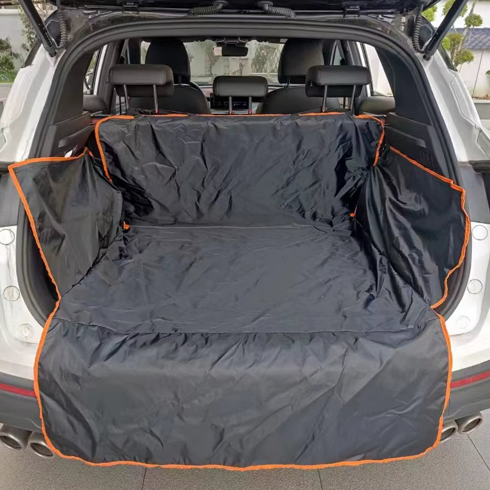 Waterproof SUV Cargo Liner – Universal Trunk and Back Seat Protector