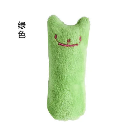 Catnip Chew Toy for Cats – Funny Interactive Plush with Sound | Cat Mint Teeth-Grinding Toy for Kittens & Pets