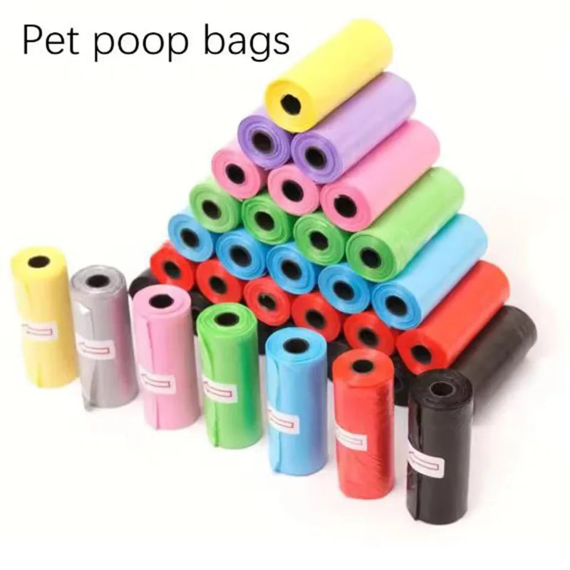 Dog Poop Bags – Outdoor Pet Waste Bags for Easy Cleaning & Refill Rolls