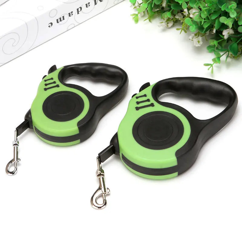 Automatic Retractable Dog Leash – Portable Telescopic Leash for Small & Medium Dogs