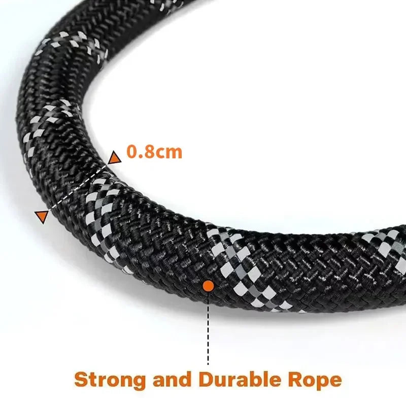 Reflective Dog Leash – Durable Traction Rope with Padded Handle for Small, Medium & Large Dogs
