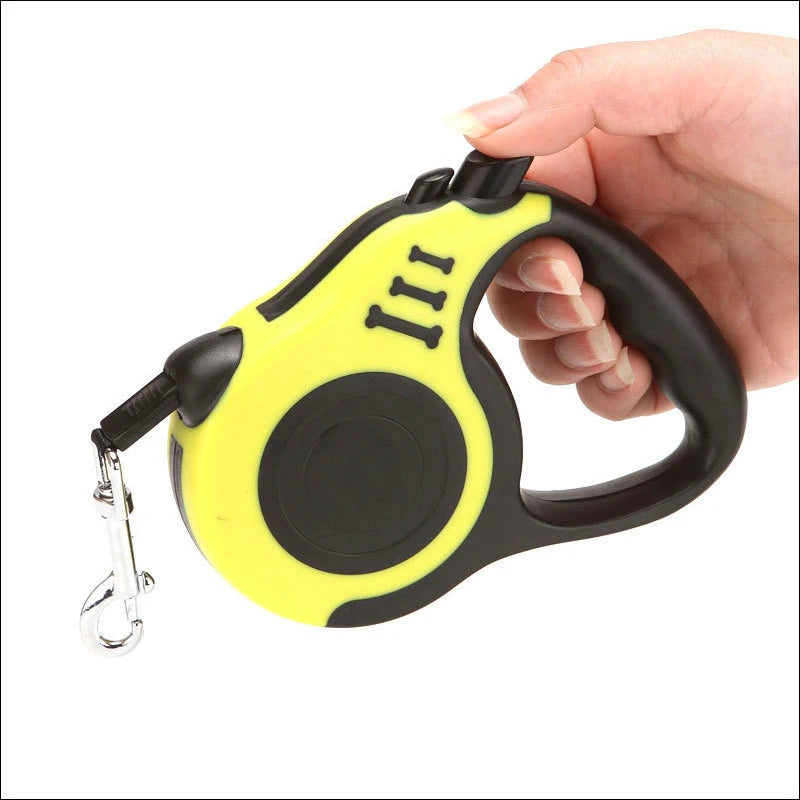 Automatic Retractable Dog Leash – Portable Telescopic Leash for Small & Medium Dogs