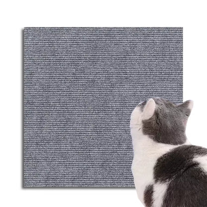 Self-Adhesive Cat Scratch Protector Mat – Trimmable Furniture Guard for Cats & Easy Wall Protection