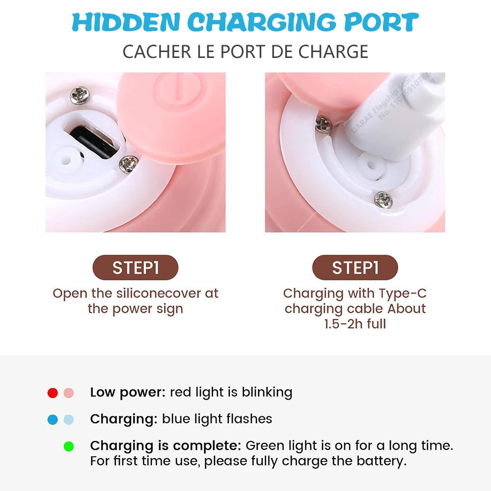 Smart Interactive Cat Toy – Automatic Electric Rolling Ball for Cats & Kittens