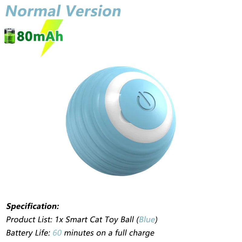 Smart Interactive Cat Toy – Automatic Electric Rolling Ball for Cats & Kittens