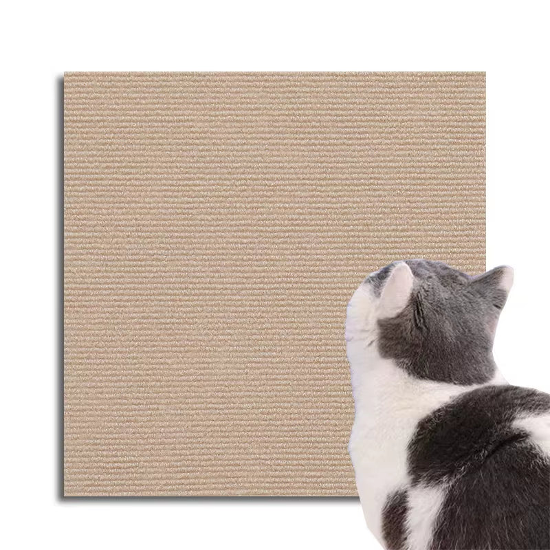 Self-Adhesive Cat Scratch Protector Mat – Trimmable Furniture Guard for Cats & Easy Wall Protection